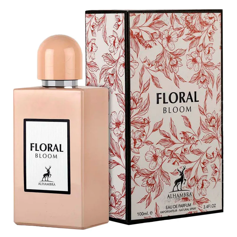 ادو پرفیوم زنانه الحمبرا مدل Flora Bloom حجم 100 میلی لیتر - تصویر 2