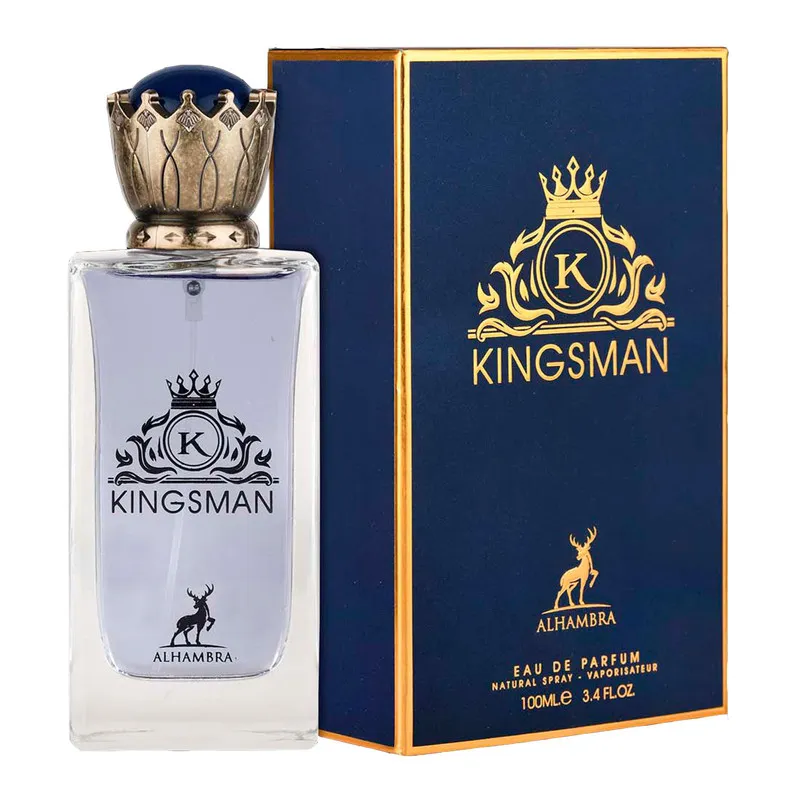 ادو پرفیوم مردانه الحمبرا مدل Kingsman حجم 100 میلی لیتر - تصویر 2
