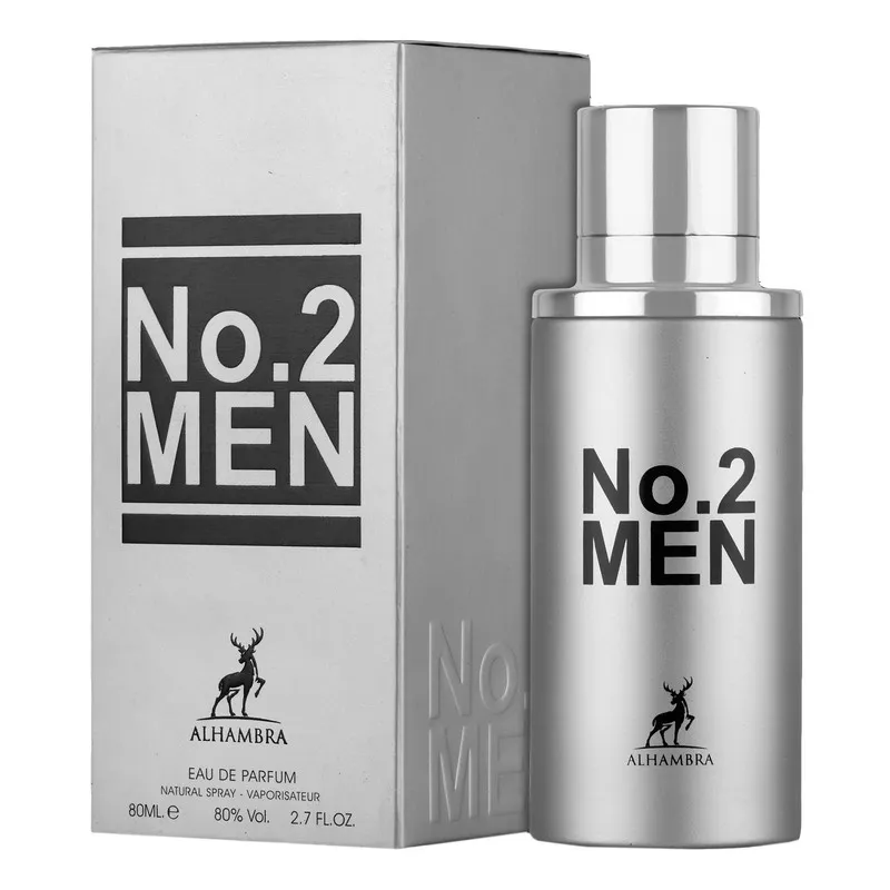 ادو پرفیوم مردانه الحمبرا مدل No. 2 Men حجم 80 میلی لیتر - تصویر 2
