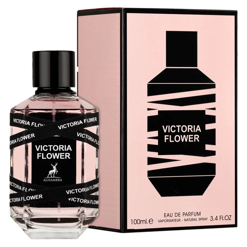 ادو پرفیوم زنانه الحمبرا مدل Victoria Flower حجم 100 میلی لیتر - تصویر 2