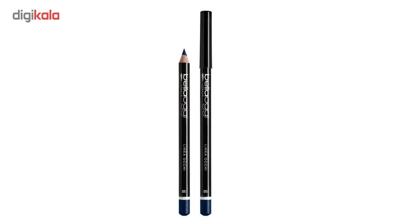 مداد چشم رنگی بلاوجی مدل LINEA OCCHI 005 شماره blue 005 - تصویر 2