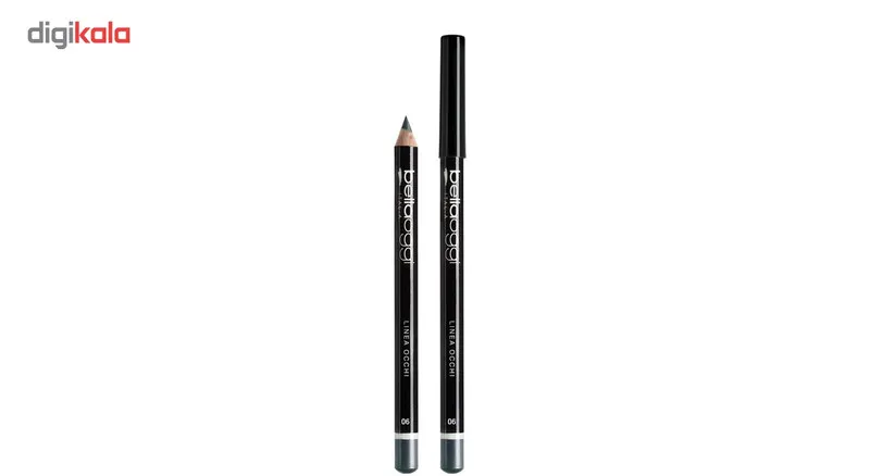 مداد چشم رنگی بلاوجی مدل LINEA OCCHI 006 شماره grey 006 - تصویر 2