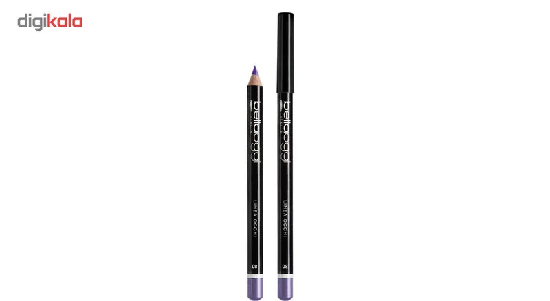 مداد چشم رنگی بلاوجی مدل LINEA OCCHI شماره 008 purple - تصویر 3
