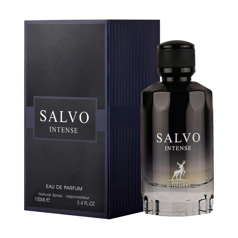 ادو پرفیوم مردانه الحمبرا مدل Salvo Intense حجم 100 میلی لیتر - تصویر 2