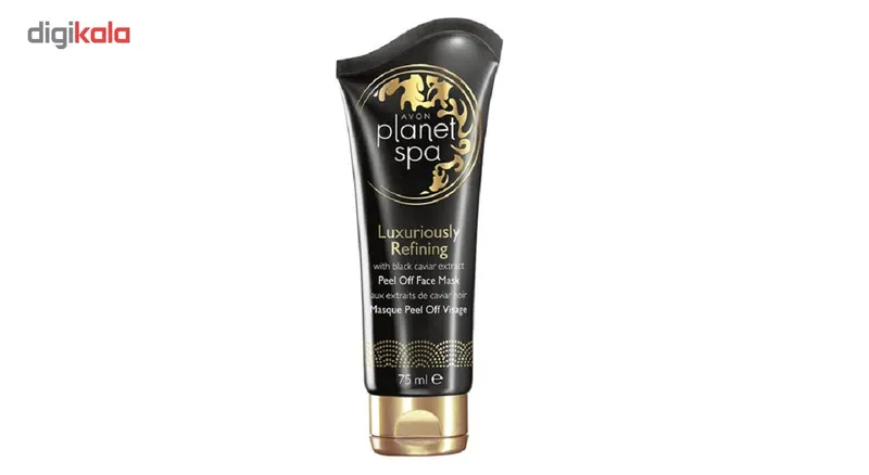 ماسک خاویار لایه بردار صورت آون مدل Avon Planet Spa Luxuriously Refining Peel Off Face Mask حجم 75 میلی لیتر - تصویر 2