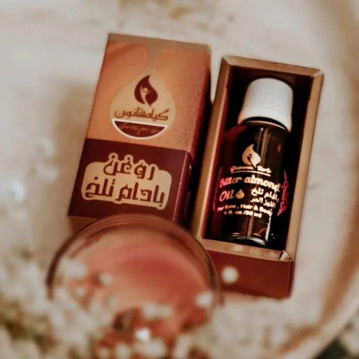 روغن بادام تلخ گیاه قانون مدل 012 حجم 30 میلیلیتر مناسب پوست، مو و بدن، حاوی عصاره طبیعی بادام تلخ برای تقویت و تغذیه پوست و مو - تصویر 3