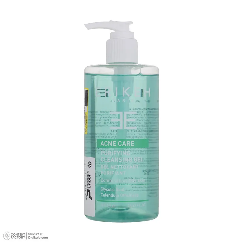 ژل پاک کننده صورت اریکه مدل ACNE CARE حجم 400 میلی لیتر - تصویر 3