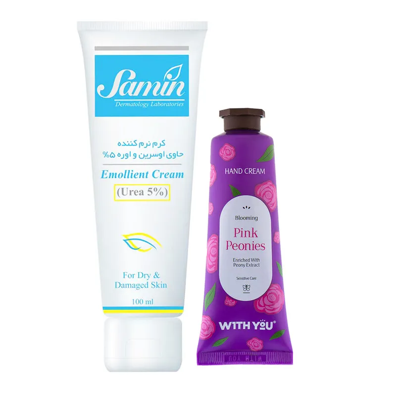 کرم نرم کننده ثمین مدل اوسرین حجم 100 میلی لیتر به همراه کرم مرطوب کننده ویت یو مدل Peonies حجم 50 میلی لیتر - تصویر 2