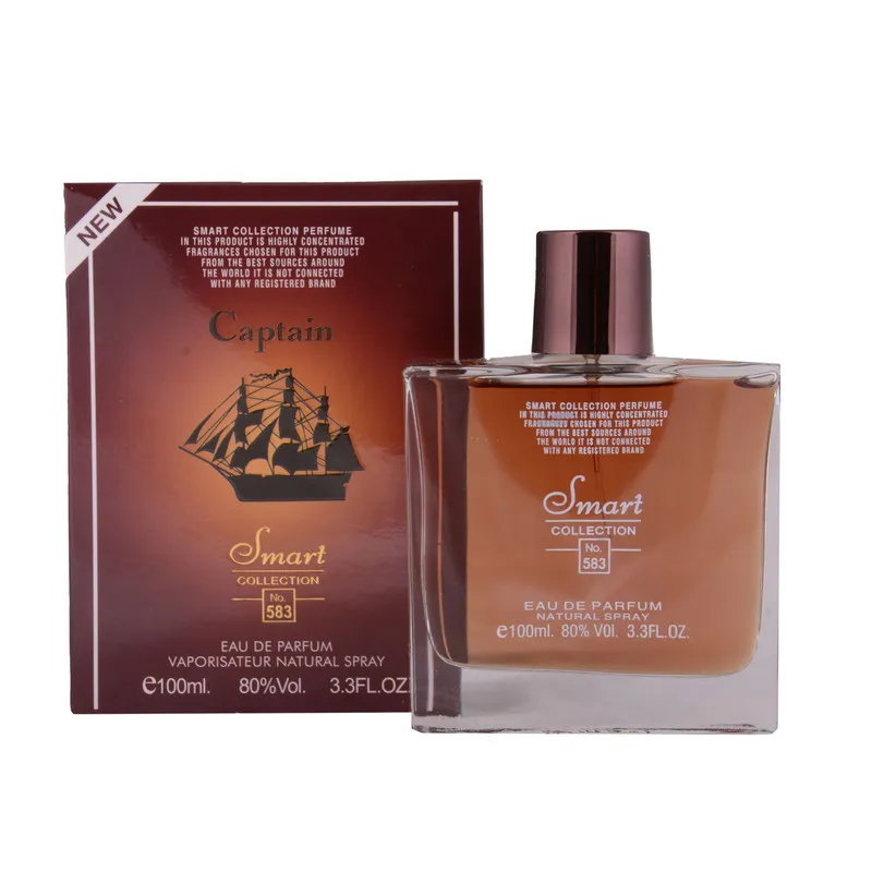 ادو پرفیوم مردانه اسمارت کالکشن مدل Captain Black 583 حجم 100 میلی لیتر - تصویر 3