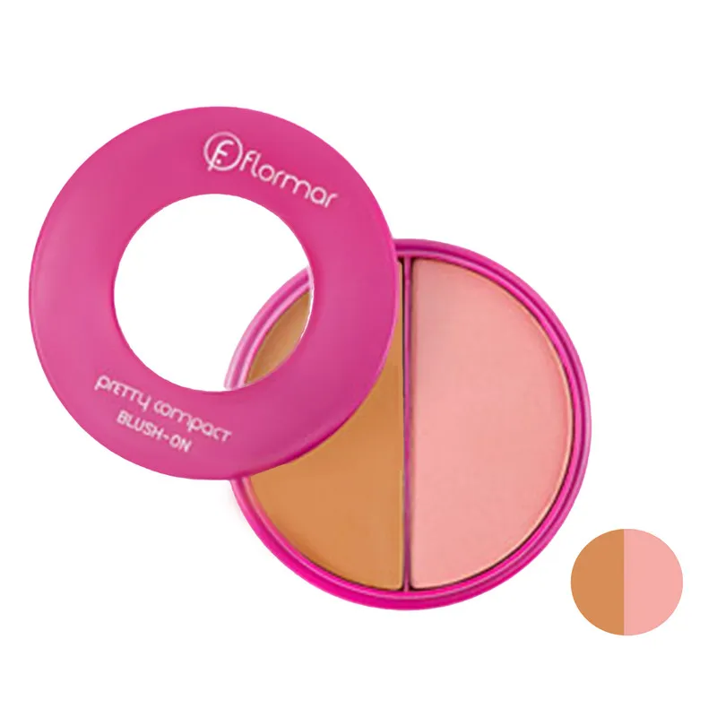 رژگونه فلورمار مدل Pretty Compact شماره P116 - تصویر 2