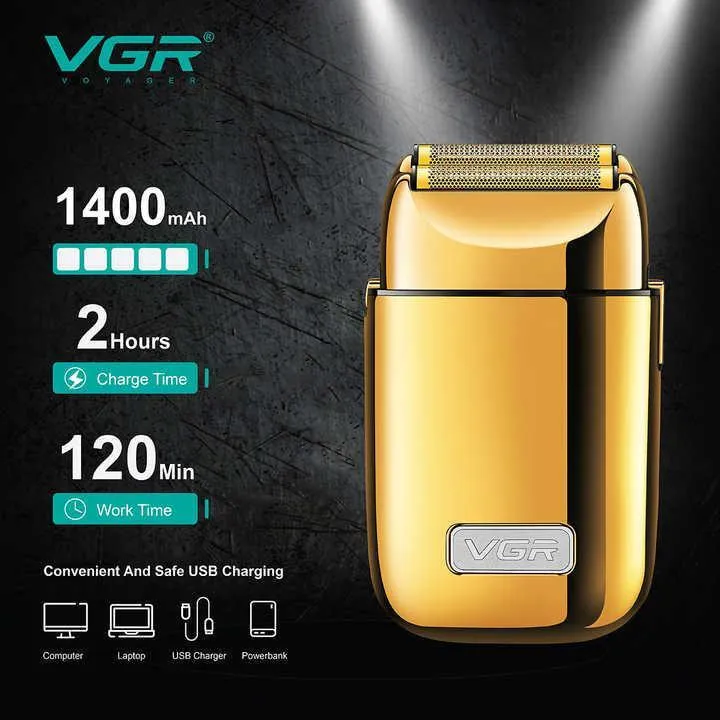 ماشین اصلاح موی صورت وی جی ار مدل V 398 - تصویر 2