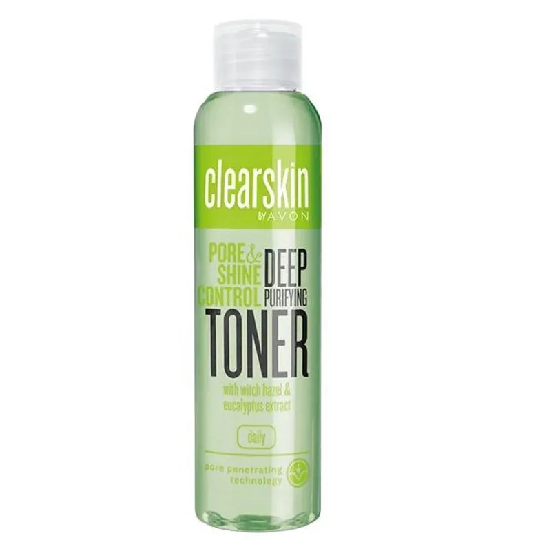 تونر پاک کننده صورت آون مدل Clearskin Pore and Shine Control Deep Purifying Toner حجم 100 میلی لیتر
