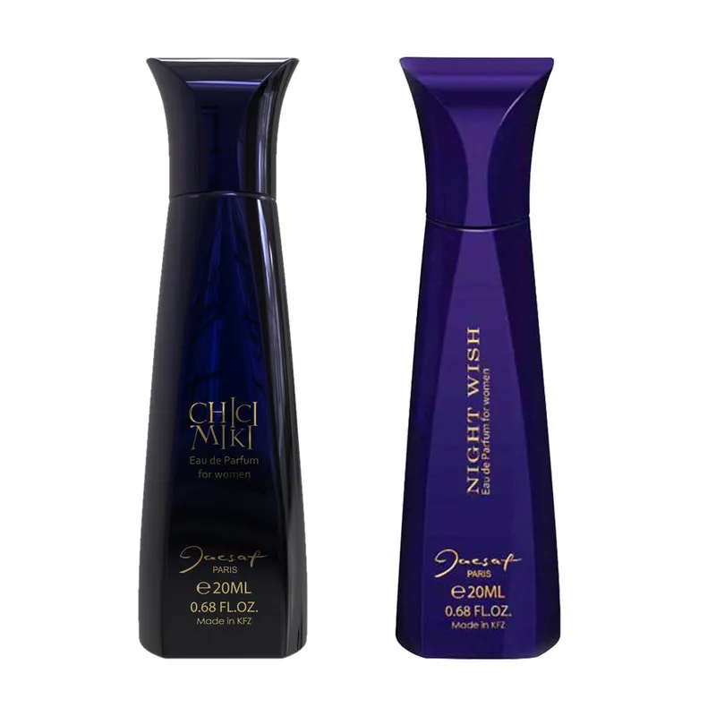 عطر جیبی زنانه ژک ساف مدل Night Wish حجم 20 میلی لیتر به همراه عطر جیبی زنانه ژک ساف مدل Chici Miki حجم 20 میلی لیتر - تصویر 2