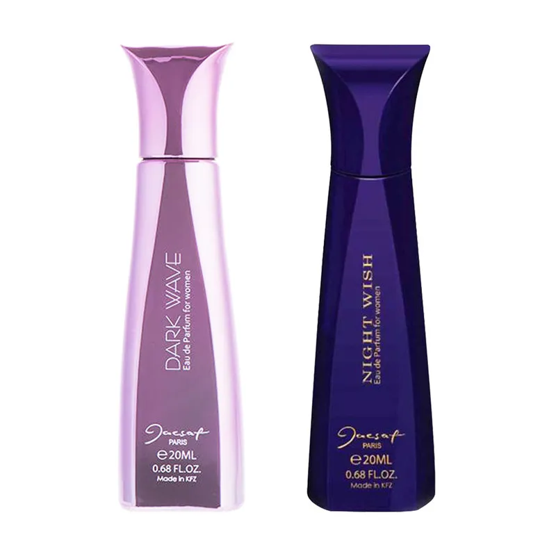 عطر جیبی زنانه ژک ساف مدل Night Wish حجم 20 میلی لیتر به همراه عطر جیبی زنانه ژک ساف مدل Dark Wave حجم 20 میلی لیتر - تصویر 2
