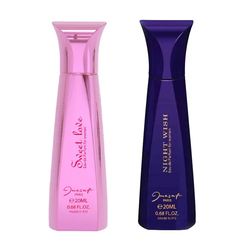 عطر جیبی زنانه ژک ساف مدل Night Wish حجم 20 میلی لیتر به همراه عطر جیبی زنانه ژک ساف مدل Sweet Love حجم 20 میلی لیتر - تصویر 2