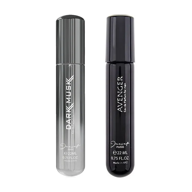 عطرجیبی مردانه ژک ساف مدل Dark Musk حجم 22 میلی لیتر به همراه عطرجیبی مردانه ژک ساف مدل Avenger حجم 22 میلی لیتر - تصویر 2