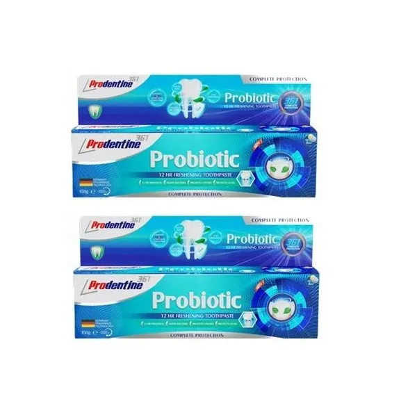 خمیر دندان پرودنتین مدل Probiotic حجم 150 میلی لیتر مجموعه 2 عددی