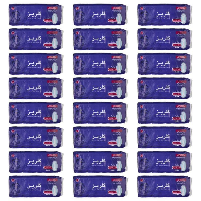 نوار بهداشتی گلریز کد 005 مجموعه 24 عددی