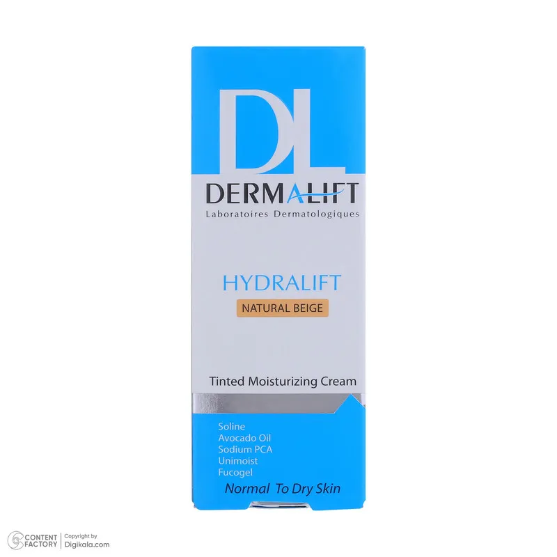 کرم مرطوب کننده رنگی صورت درمالیفت مدل HYDRALIFT مناسب پوستهای معمولی و خشک حجم 40 میلی لیتر - تصویر 5