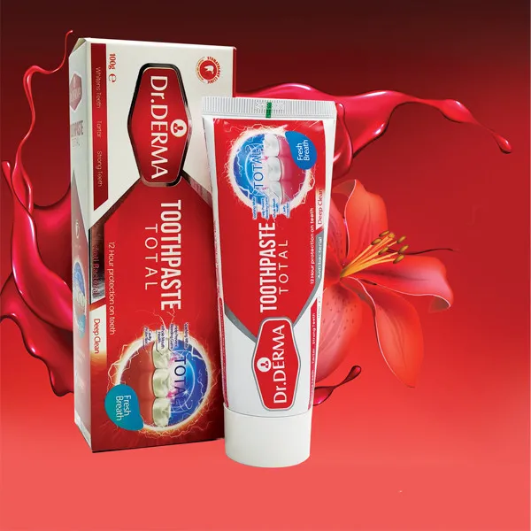 خمیر دندان دکتر درما مدل Total7 حجم 100 میلی لیتر - تصویر 2