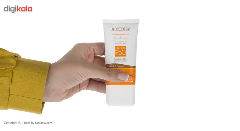 کرم ضد آفتاب هیدرودرم مدل Soft Caramel حجم 40 میلی لیتر - تصویر 4