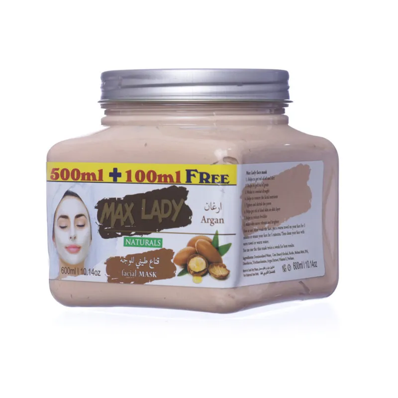 ماسک صورت مکس لیدی مدل آرگان حجم 600 میلی لیتر - تصویر 2