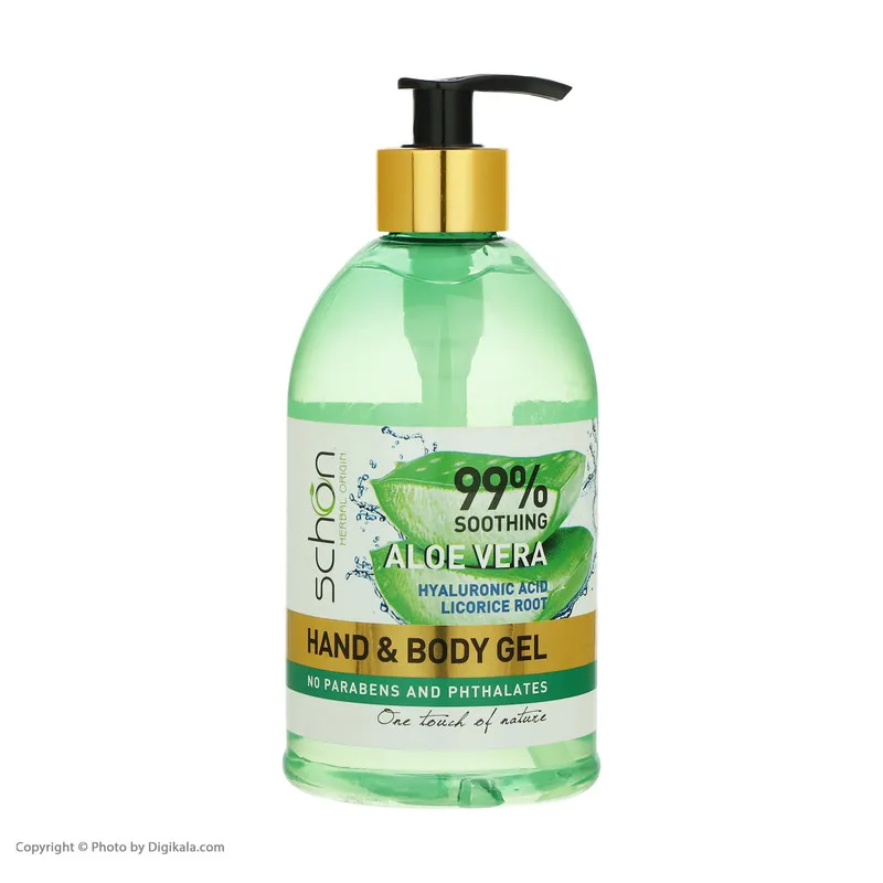 ژل آبرسان شون مدل Aloe Vera حجم 500 میلی لیتر  - تصویر 5