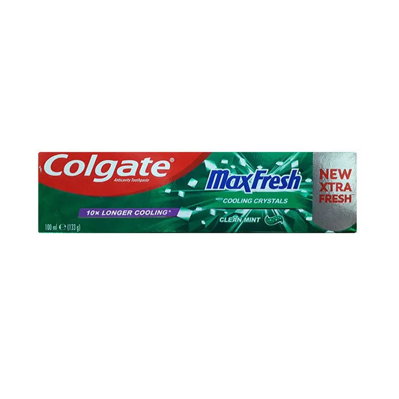 خمیر دندان کلگیت مدل Max Fresh New Extra حجم 100 میلی لیتر مجموعه 2 عددی - تصویر 3