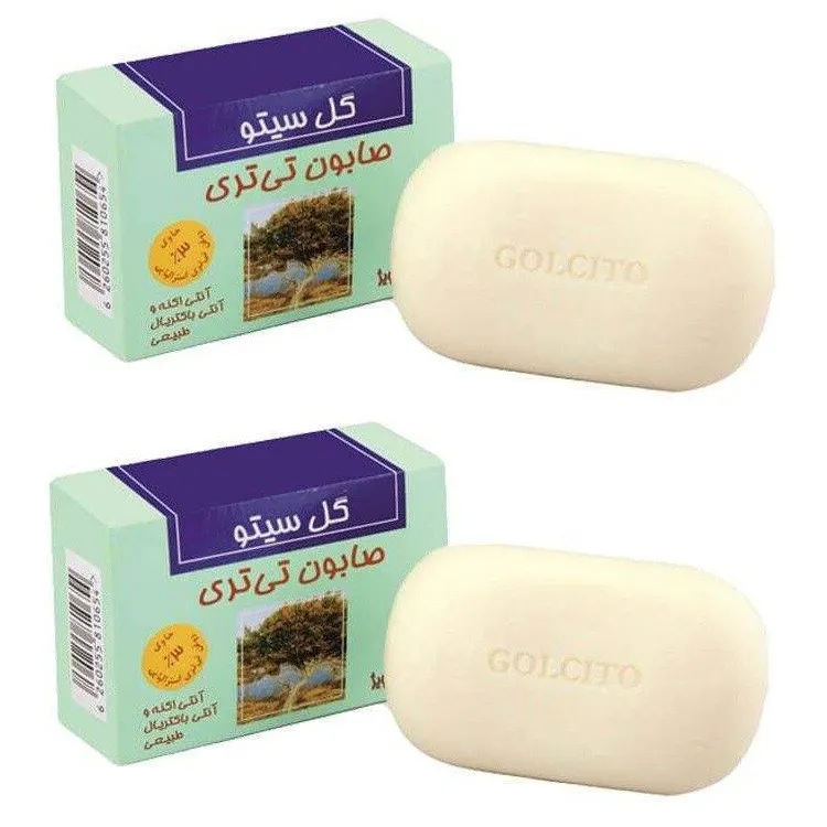 صابون ضد باکتری گل سیتو مدل تی تری وزن 125 گرم مجموعه 2 عددی - تصویر 2