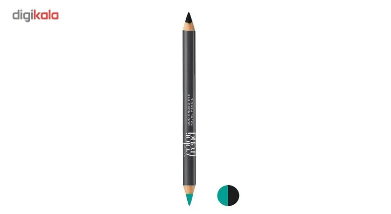 مداد چشم دو سر آون مدل Color Trend Duo Ended Eye Pencil حجم 2 گرم - تصویر 2