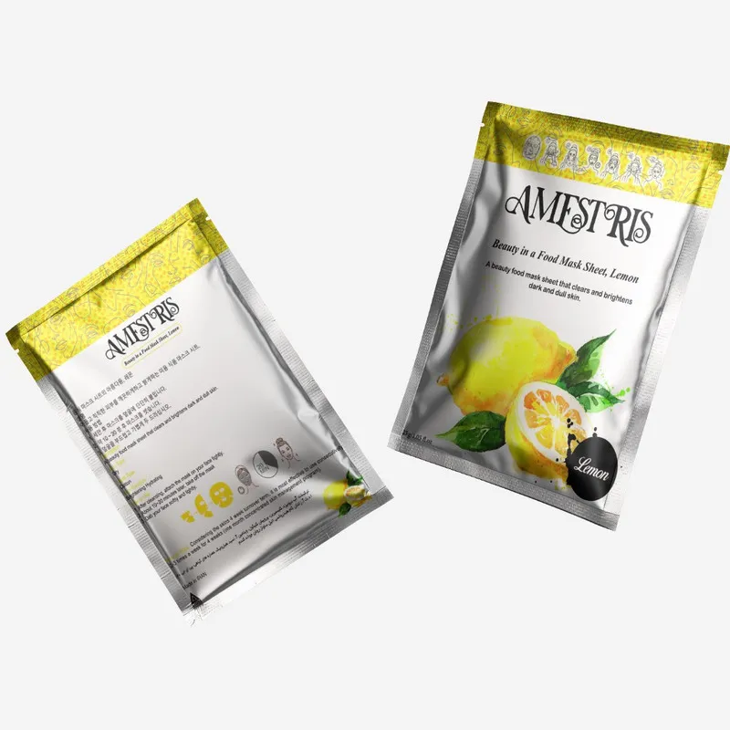 ماسک ورقهای صورت آمستریس مدل میوهای 25 گرم بسته 10 عددی با عصاره طبیعی، آبرسان قوی، ترمیمکننده، روشنکننده، کوچککننده منافذ باز و مناسب انواع پوست - تصویر 3