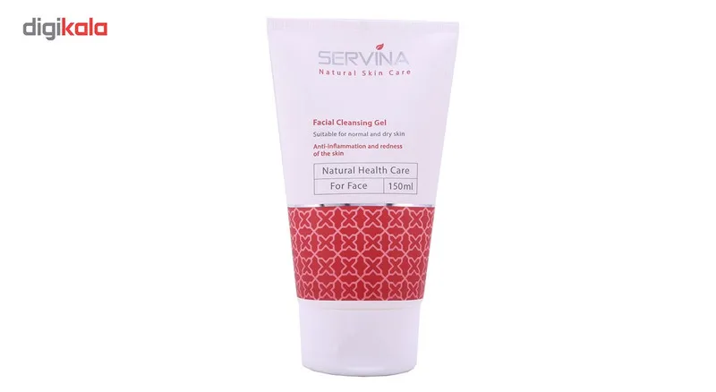 ژل شست‌وشوی صورت سروینا مخصوص پوست‌های خشک و معمولی مدل Normal and Dry skin حجم 150میلی‌لیتر - تصویر 2