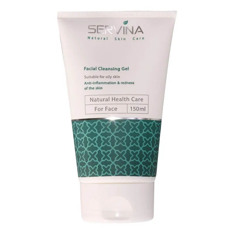 ژل شست‌وشوی صورت سروینا مخصوص پوست‌های چرب و مختلط مدل Oily Skin حجم 150میلی‌لیتر