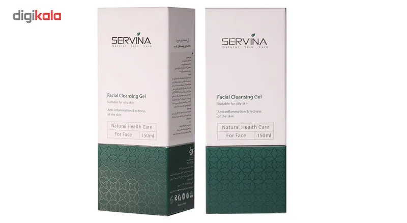 ژل شست‌وشوی صورت سروینا مخصوص پوست‌های چرب و مختلط مدل Oily Skin حجم 150میلی‌لیتر - تصویر 6