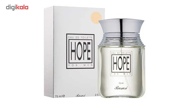 ادوتویلت مردانه رصاصی مدل Hope حجم 75 میلی لیتر - تصویر 3