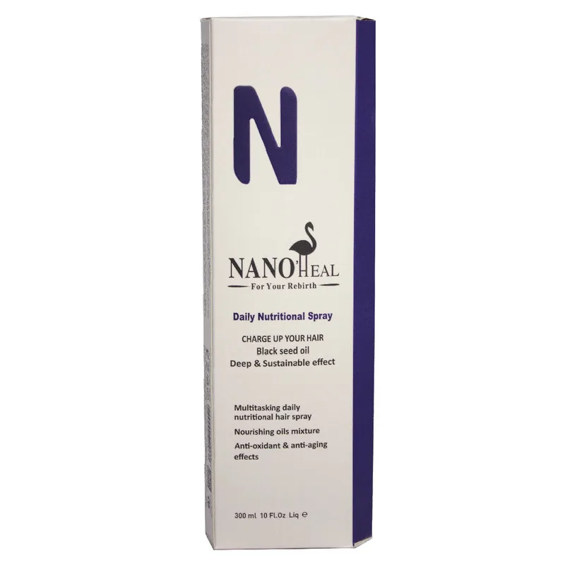 اسپری تقویت کننده موی سر نانوهیل مدل روغن سیاه دانه حجم 300 میلی لیتر - تصویر 3