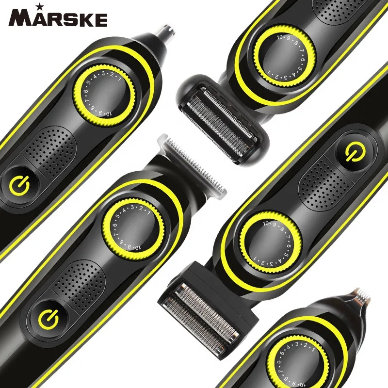 ست ماشین اصلاح موی صورت و بدن مارسکی مدل MS-5012 - تصویر 6