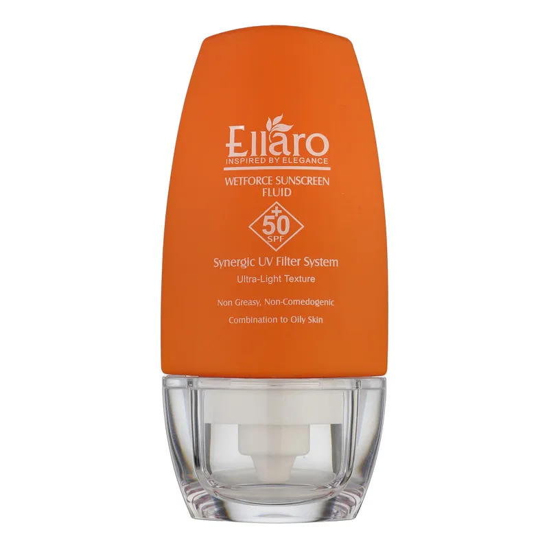 فلوئید ضد آفتاب بدون رنگ الارو SPF50 مدل Ultra Light تحت لیسانس محافظ UVA ،UVB، مرطوبکننده مناسب پوستهای چرب و مختلط حجم 50 میلیلیتر - تصویر 5