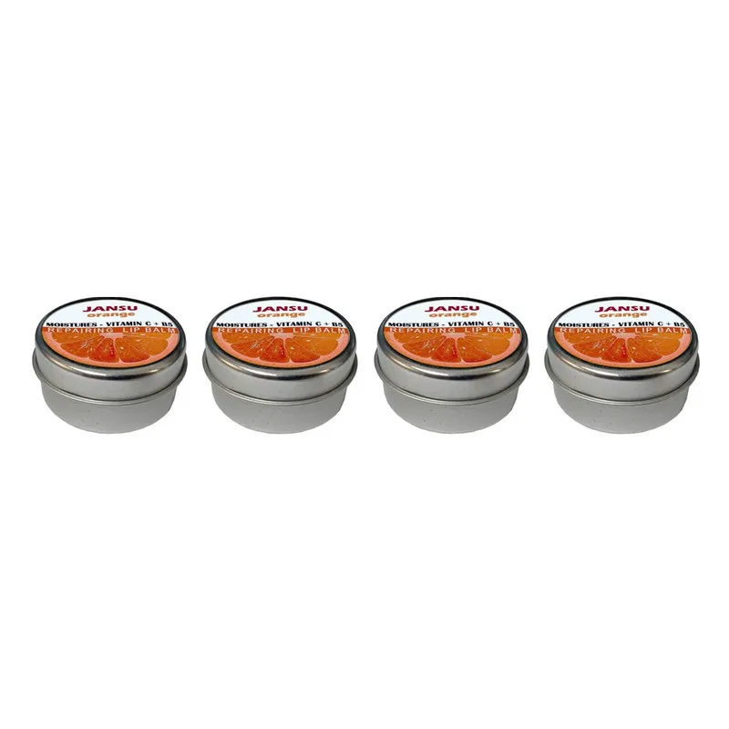 بالم لب جانسو مدل Orange مجموعه 4 عددی