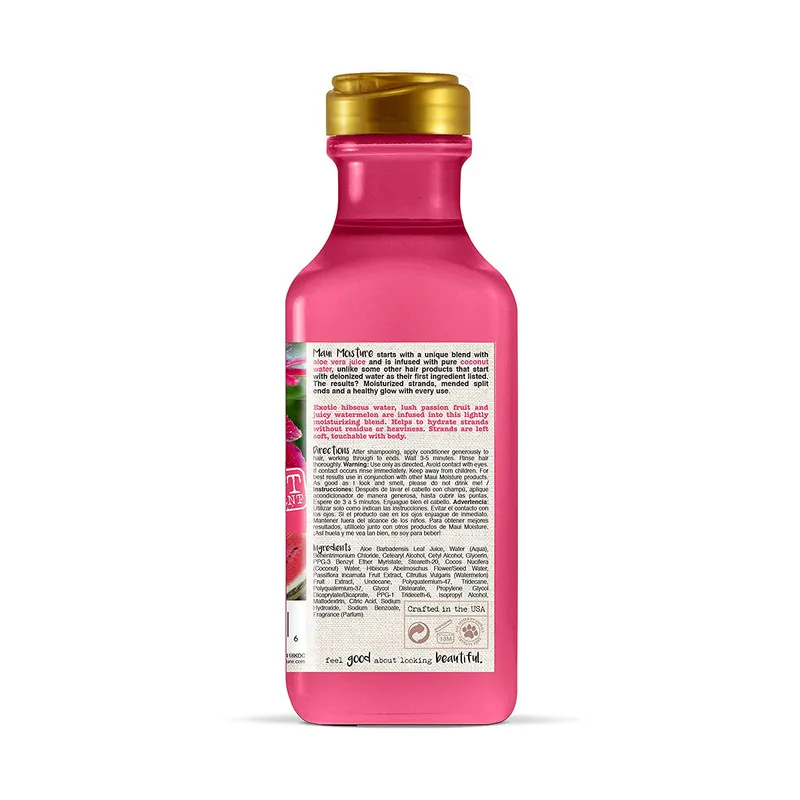 نرم کننده مو ماوی مدل Hibiscus water حجم 385 میلی لیتر - تصویر 4