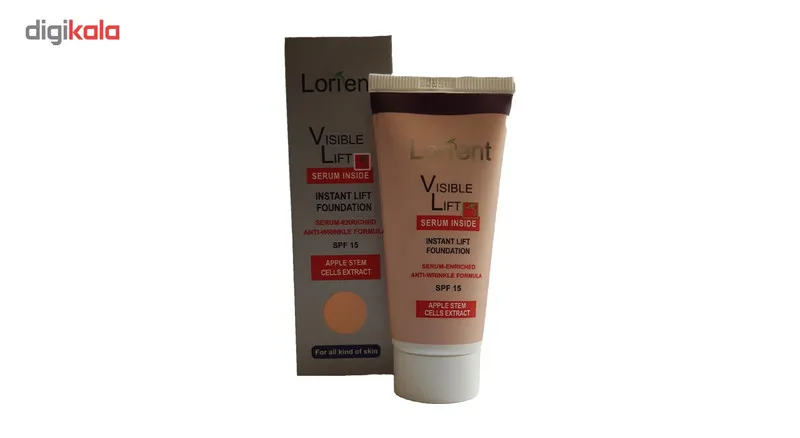کرم پودر لورینت مدل Visible Lift شماره F3 - تصویر 3