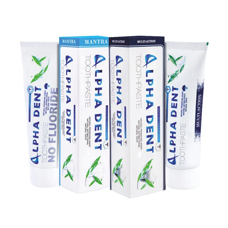 خمیر دندان آلفادنت مدل mantra and multi action حجم 75 میلی لیتر بسته 2 عددی - تصویر 3