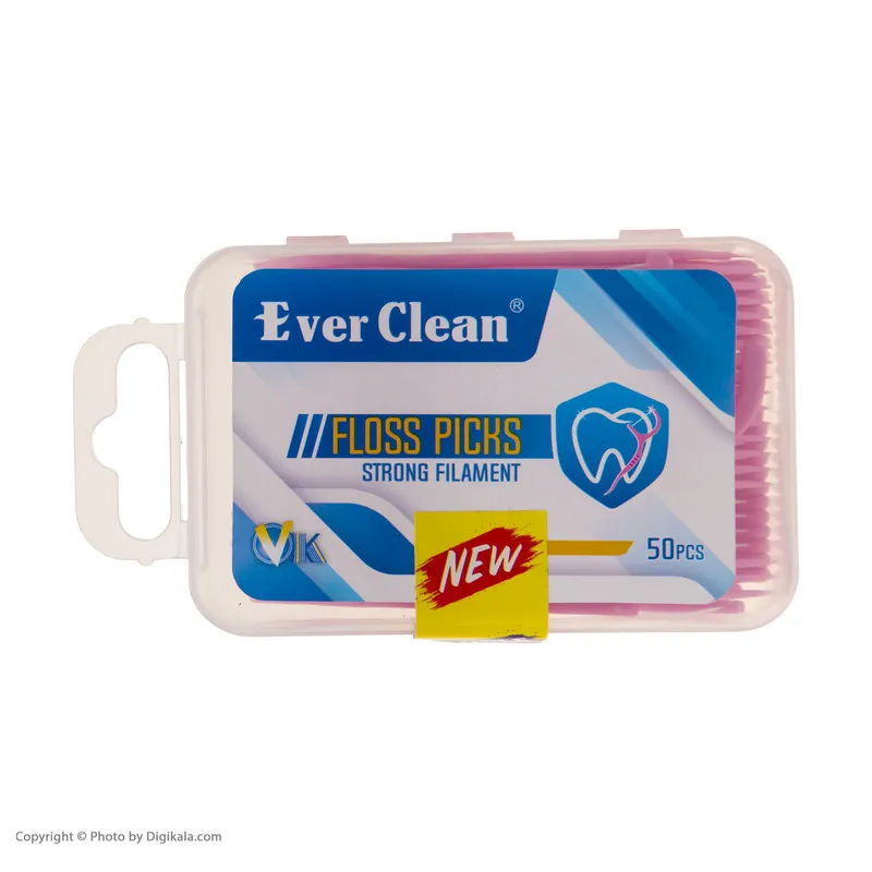 نخ دندان اورکلین مدل EVC015 بسته 50 عددی - تصویر 3