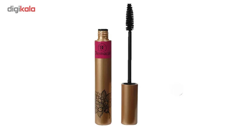 ریمل حجم دهنده ضد آب Dermacol حجم 10 میلی گرم - تصویر 2