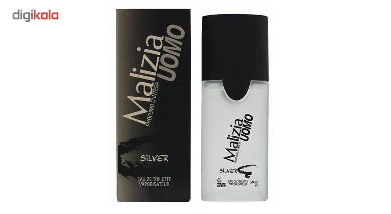 ادوتویلت مردانه مالیزیا مدل Silver حجم 50 میلی لیتر - تصویر 2