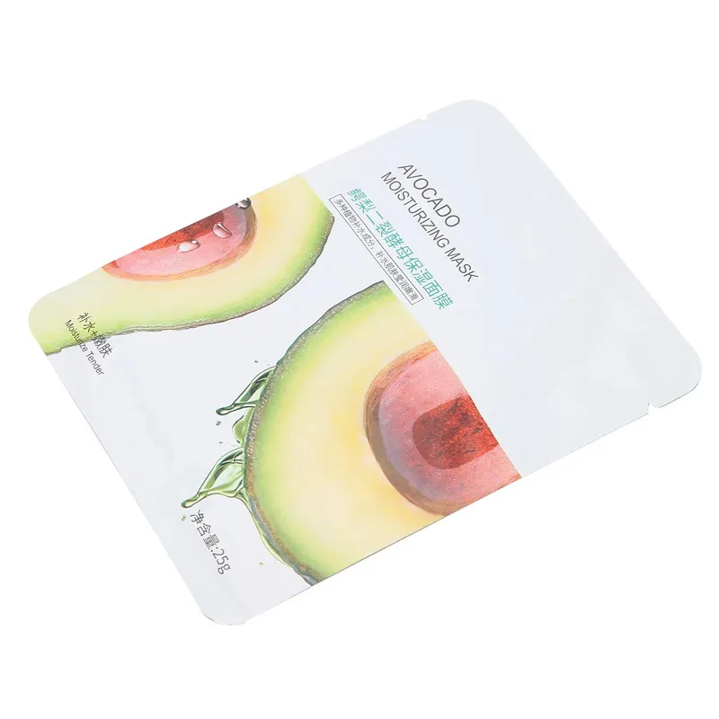 ماسک صورت بایو آکوا مدل AVOCADO وزن 25 گرم مجموعه 5 عددی - تصویر 4