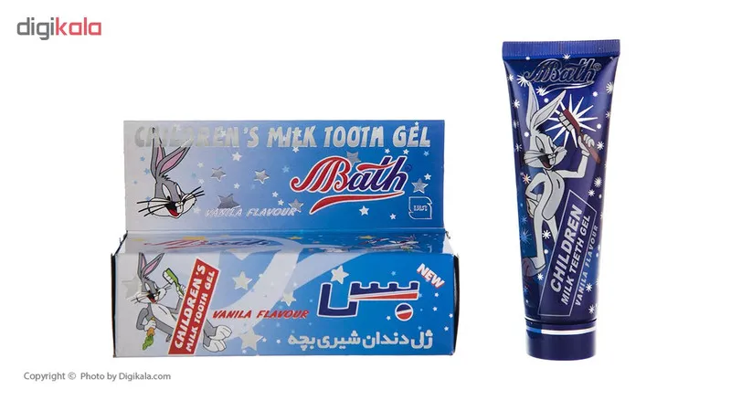 خمیر دندان کودک بس مدل Vanilla حجم 80 میلی لیتر - تصویر 4