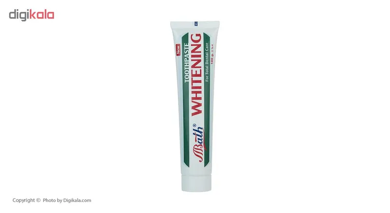 خمیر دندان بس مدل Whitening حجم 100 میلی لیتر - تصویر 3