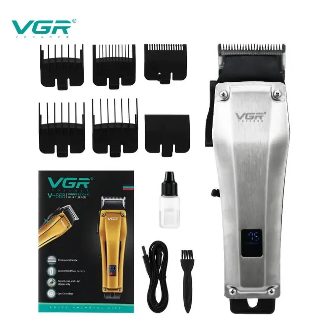 ماشین اصلاح موی سر و صورت وی جی ار مدل V_668 - تصویر 4