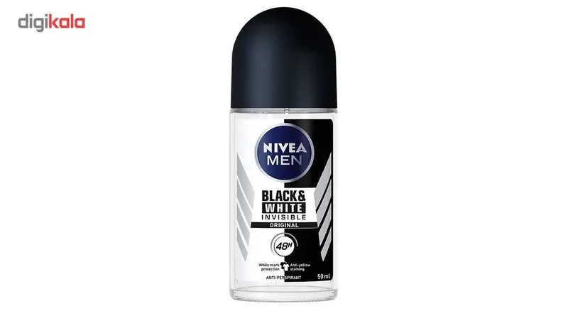 رول ضد تعریق مردانه نیوآ مدل invisible Black and white orginal حجم 50 میلی لیتر - تصویر 2